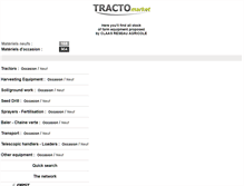 Tablet Screenshot of en.tractomarket.com