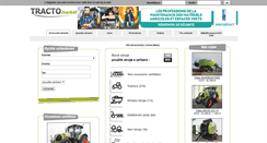 Desktop Screenshot of cz.tractomarket.com