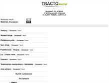 Tablet Screenshot of cz.tractomarket.com